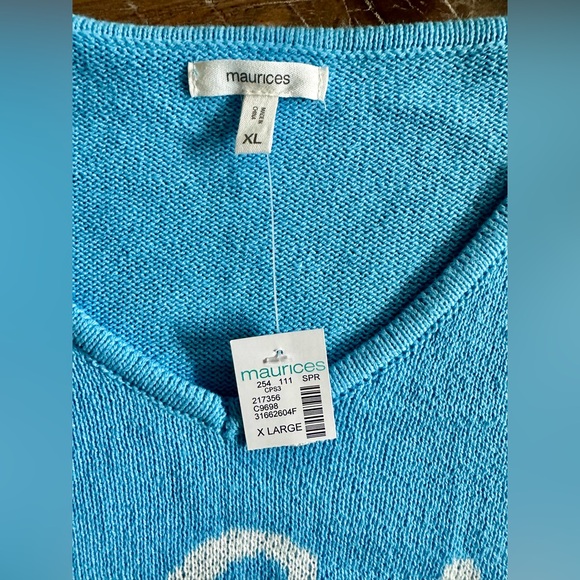 NEW Maurice’s 'VACAY' Sweater, Size XL - Picture 3 of 9